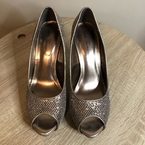 Silver LuLu Townsend Heels